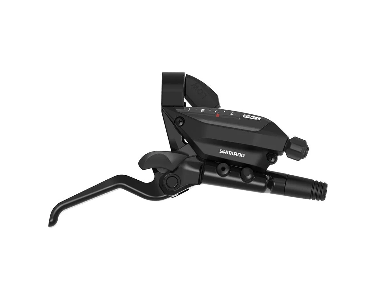 Shimano ST-EF515-2L EZ Fire Plus Shift/Brake Lever (Black) (Right) (7 Speed) (For Hydraulic Disc Brake) (Caliper Sold...